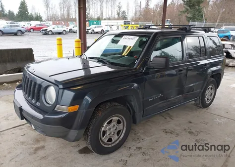 2014 Jeep Patriot Sport from USA, damaged, VIN 1C4NJPBA3ED890169